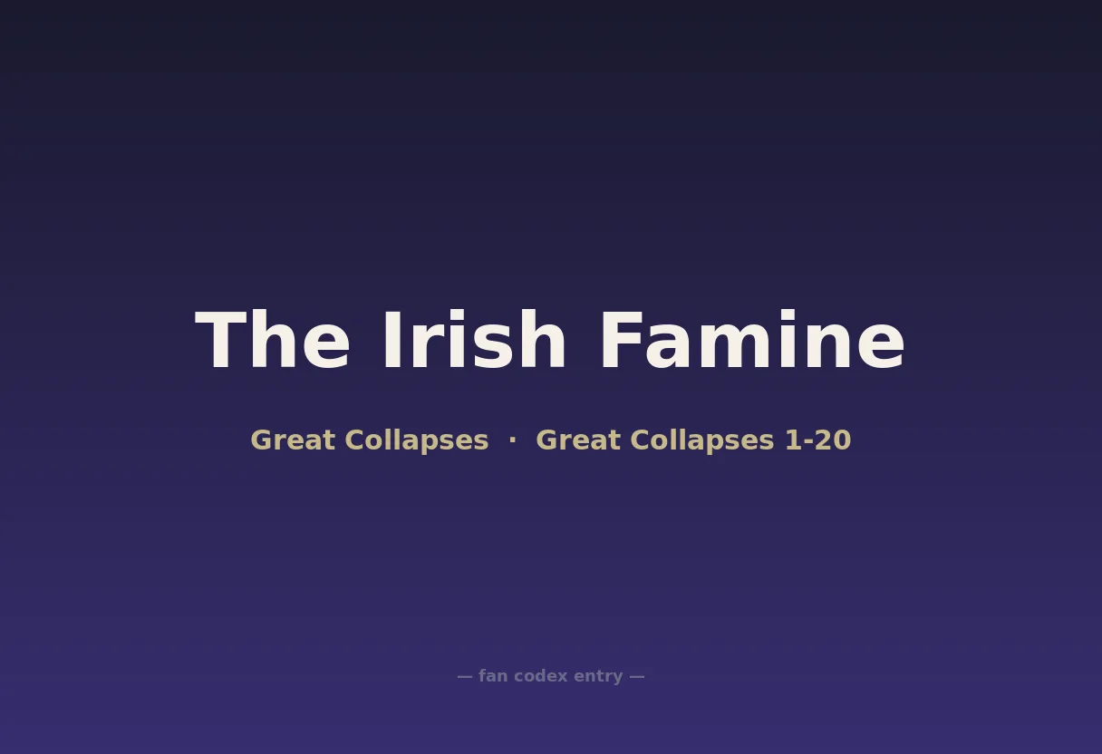 The Irish Famine